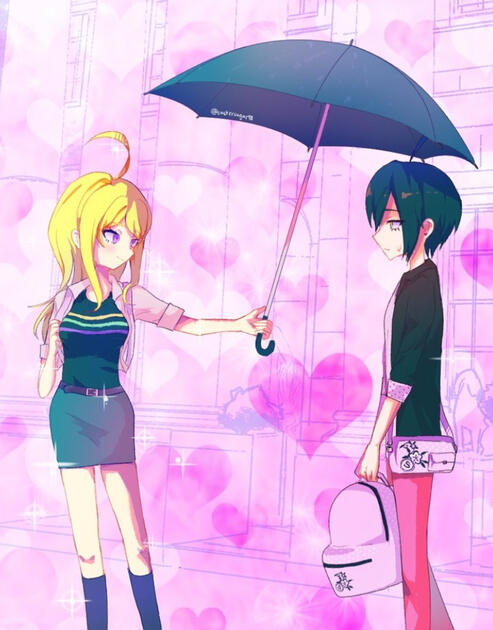 Saimatsu Week entry “Meetcute” Fanart (2023)